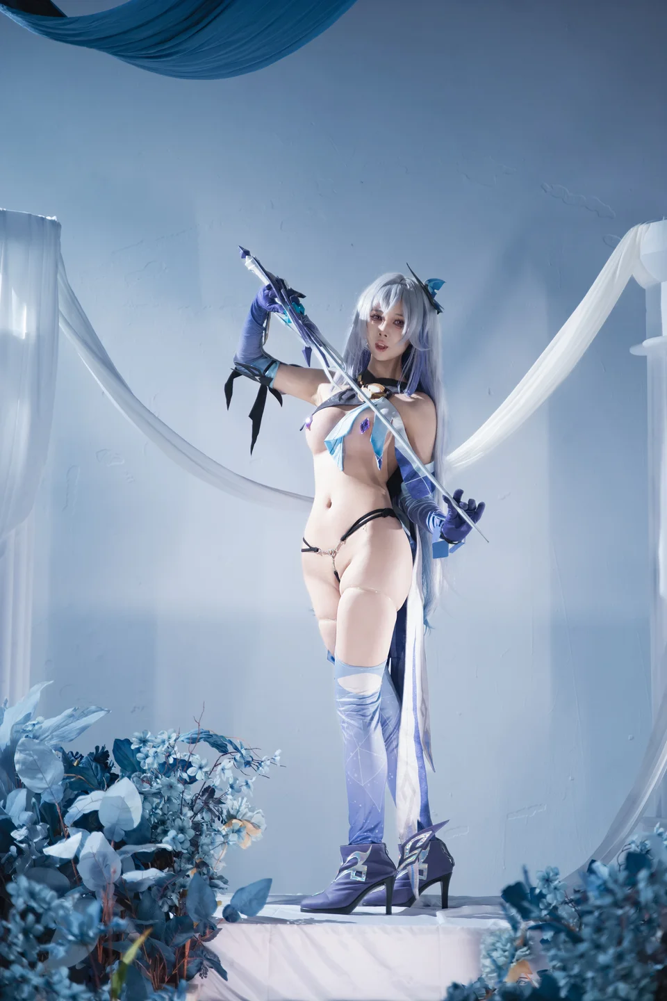 上杉绘梨落 - No.014 丝柯克 [118P-639MB] tg@simisebaisi 【丝足阁】084.webp